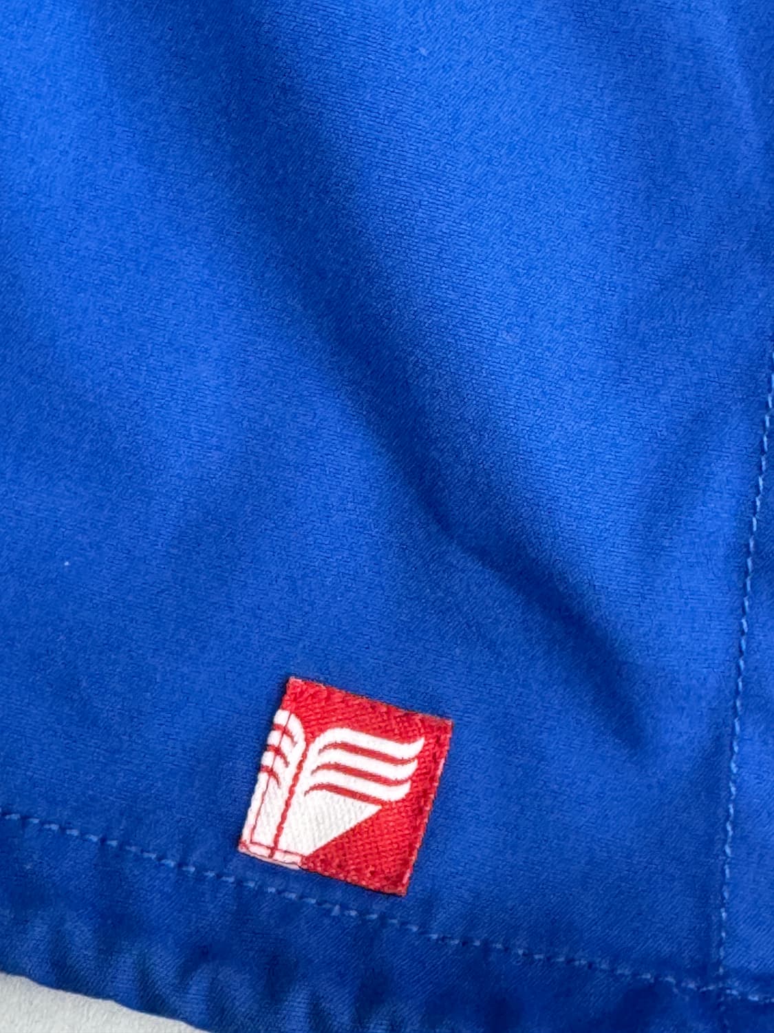 TYR 시티보이 올드스쿨 스트릿 블루 베이지 봄버 자켓 후드 집업 코튼 상품이미지5