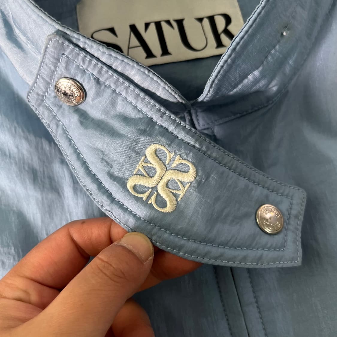 100 새터 나일론 바람막이 자켓 상품이미지3