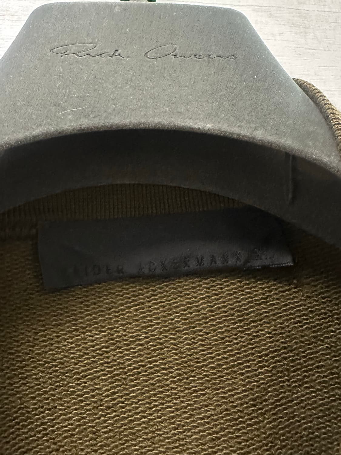 하이더아커만 봄버 카키 셔링 자켓 XL  상품이미지7