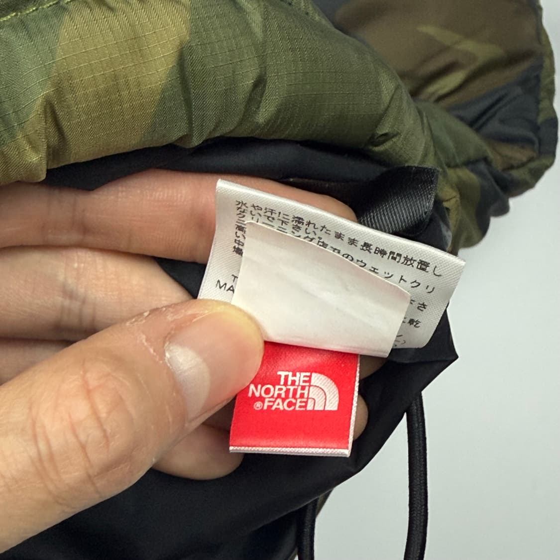 (110) 노스페이스 재팬 카모 눕시 패딩 베스트 상품이미지9