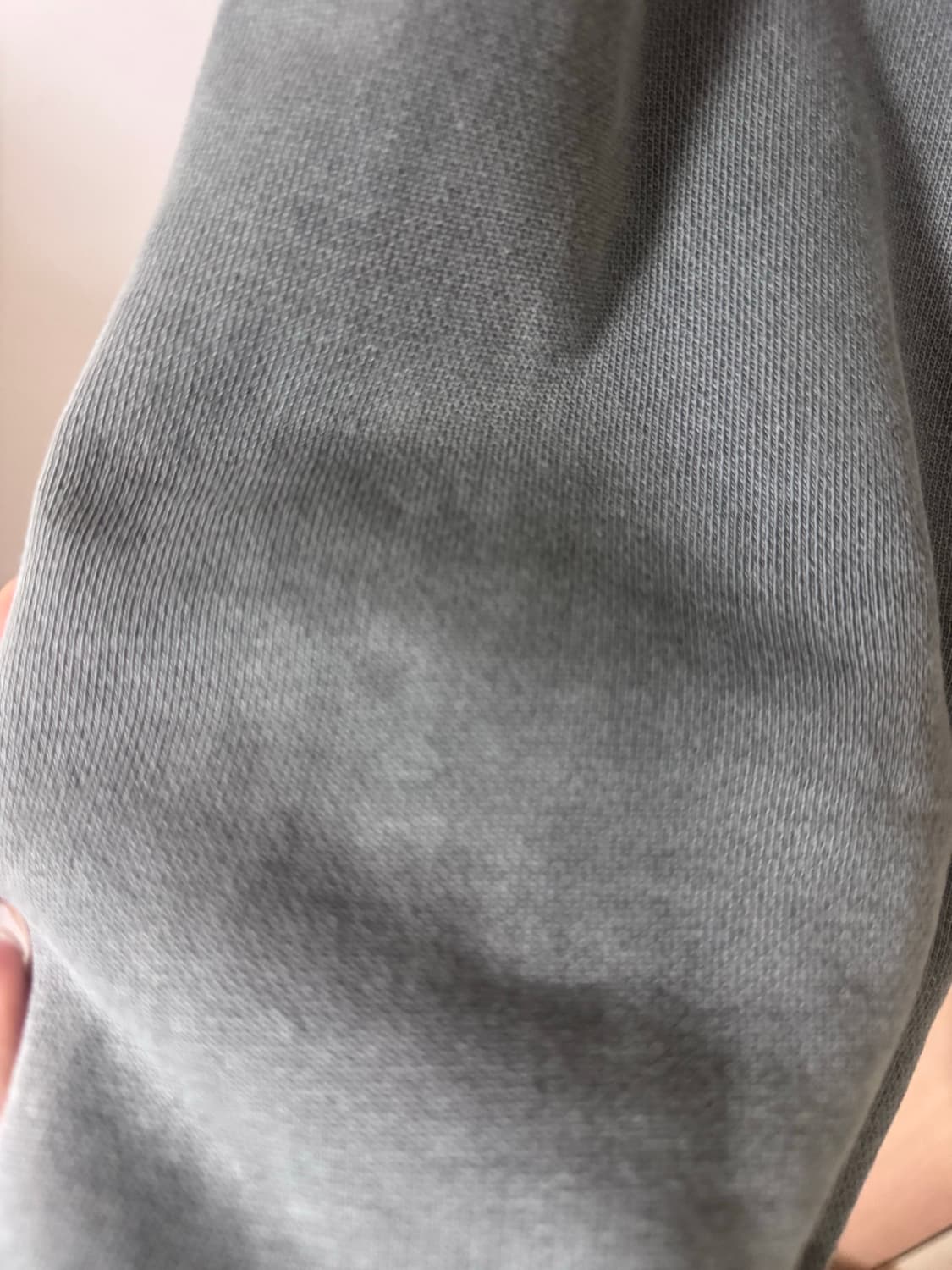 미스치프 사이드 버튼 업 크롭 후드 워시드 차콜 상품이미지3