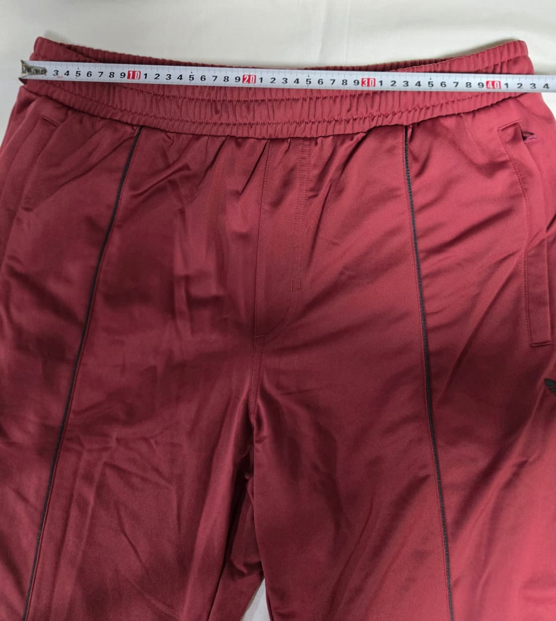 아디다스 버건디 컬러 파이어버드 트랙 팬츠 상품이미지5