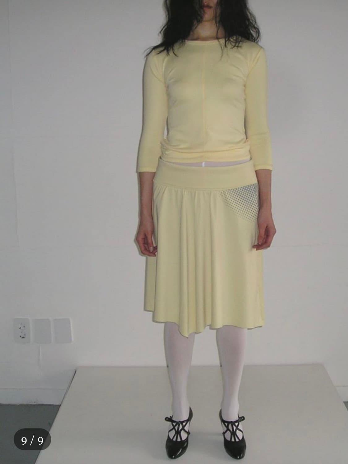 에옹쓰 도트 스포츠 탑 (dots sports top-yellow) 상품이미지8