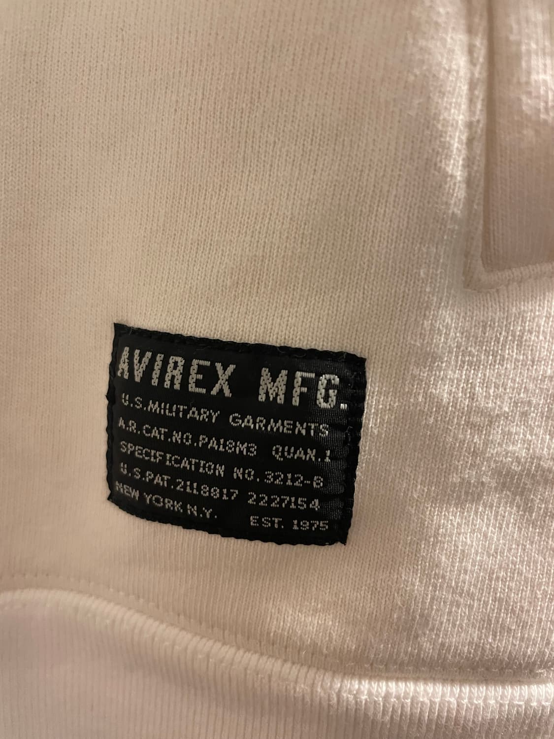 아비렉스 후드집업 상품이미지2