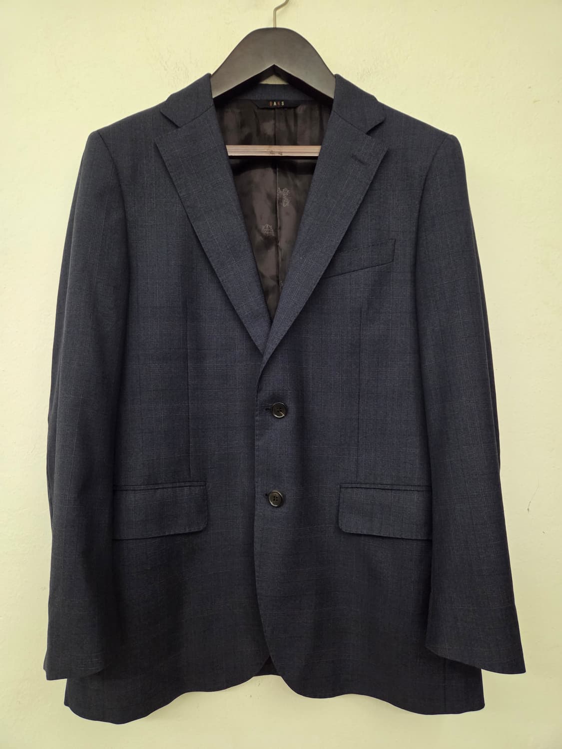 닥스 네이비 체크 정장 세트 (97/82) 상품이미지1