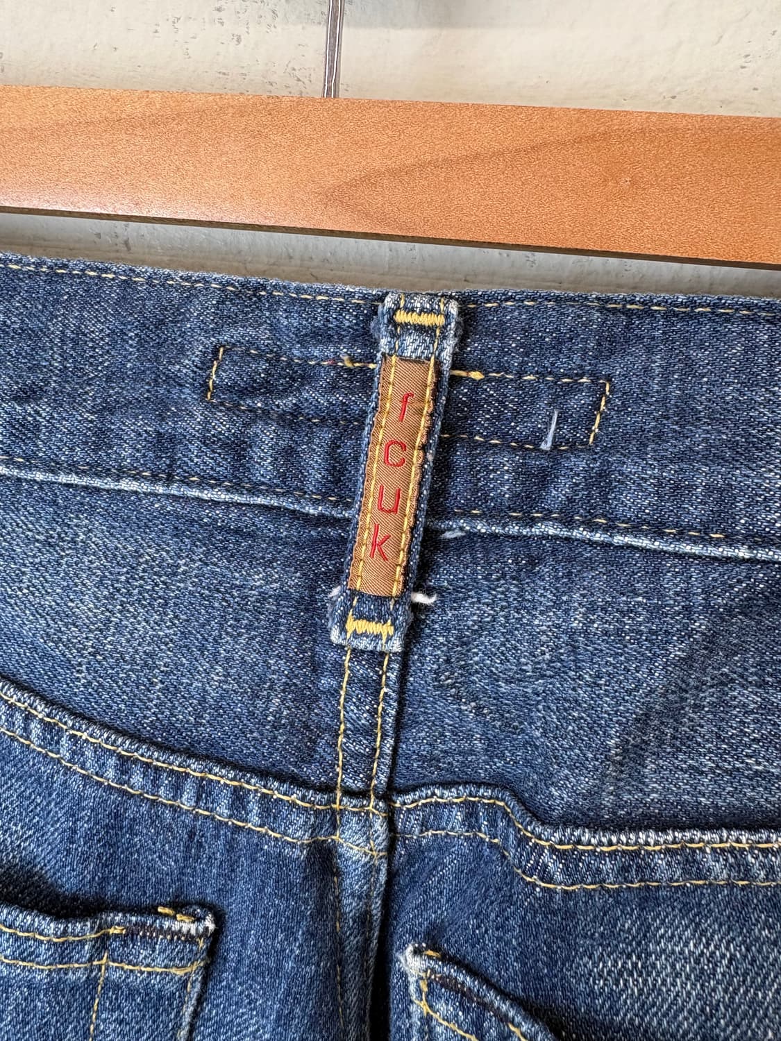 FCUK jeans 일본 빈티지 워싱 데님팬츠 상품이미지7