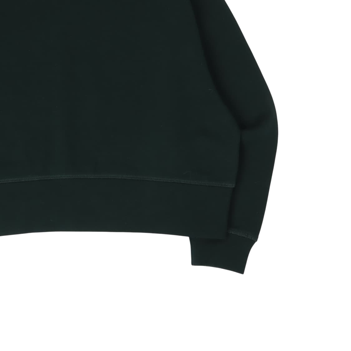 라코스테 우먼스 그린 오버사이즈핏 크롭 맨투맨 상품이미지7