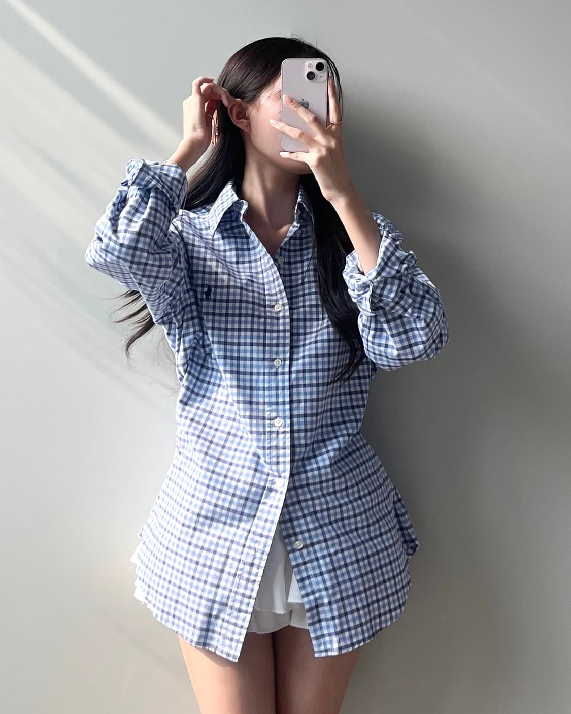 폴로 체크 셔츠  상품이미지2