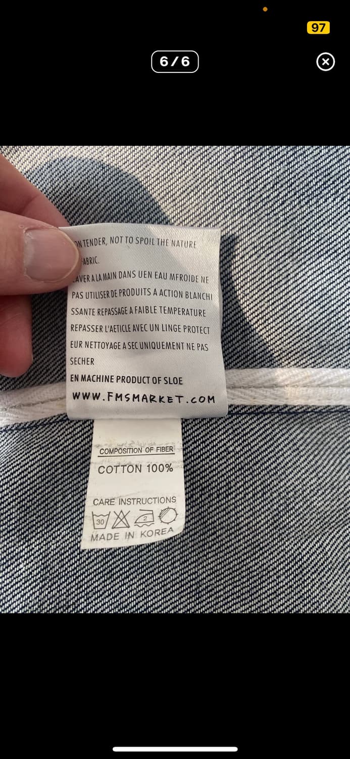 farmers market 데님더블자켓 상품이미지6