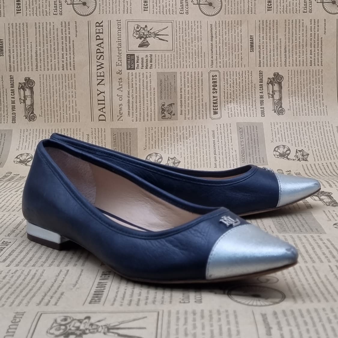 랄프로렌 스틸레토 플랫슈즈235 상품이미지1