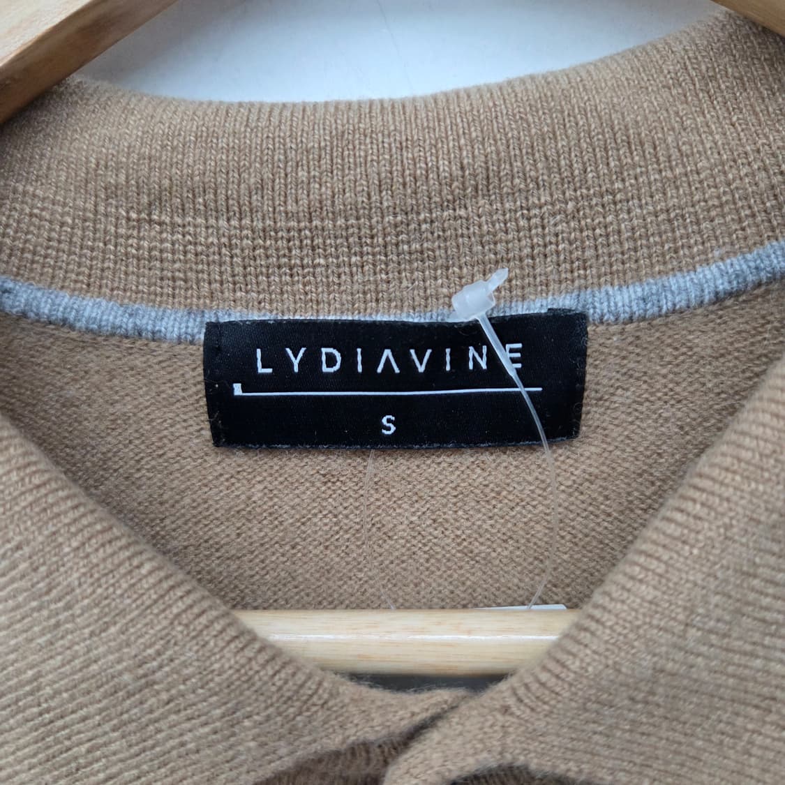 캐시미어100% 카라 니트 남s 상품이미지3