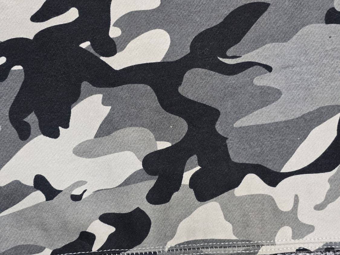 [M] REVENGE 리벤지 스노우 카모 후드 블랙 로고 상품이미지5