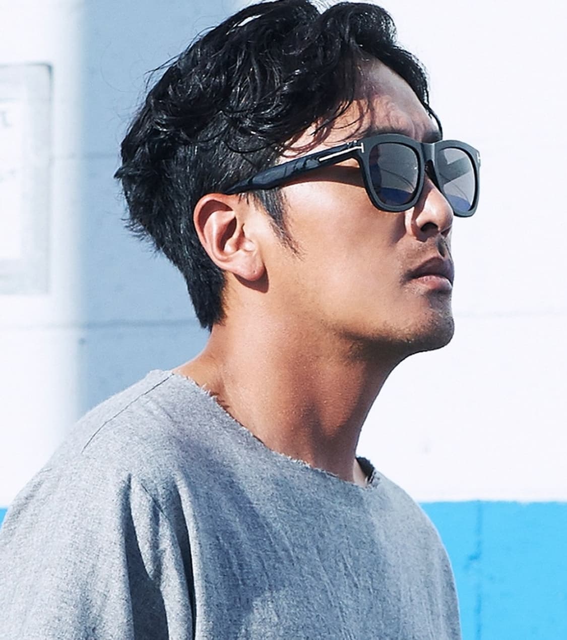 DTEW 빅프레임 T 선글라스 뿔테 상품이미지2