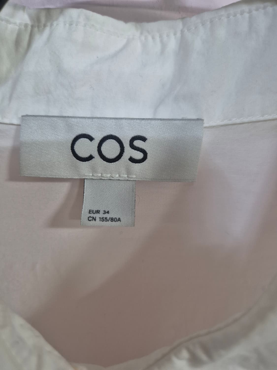 COS 코스 화이트 셔츠 상품이미지8