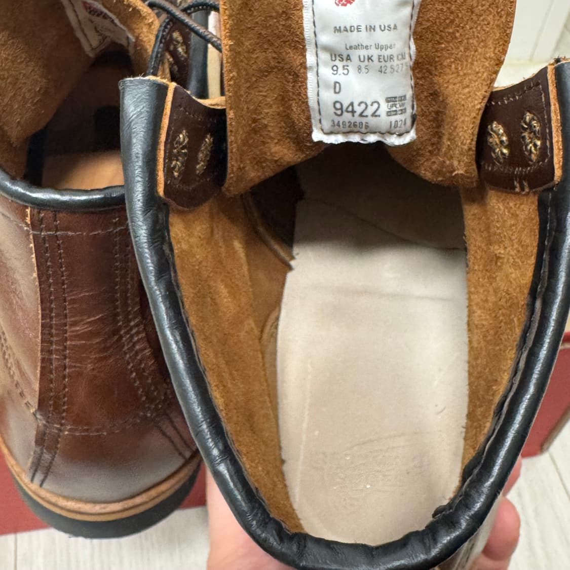 레드윙 벡맨 9422 9.5D 상품이미지8