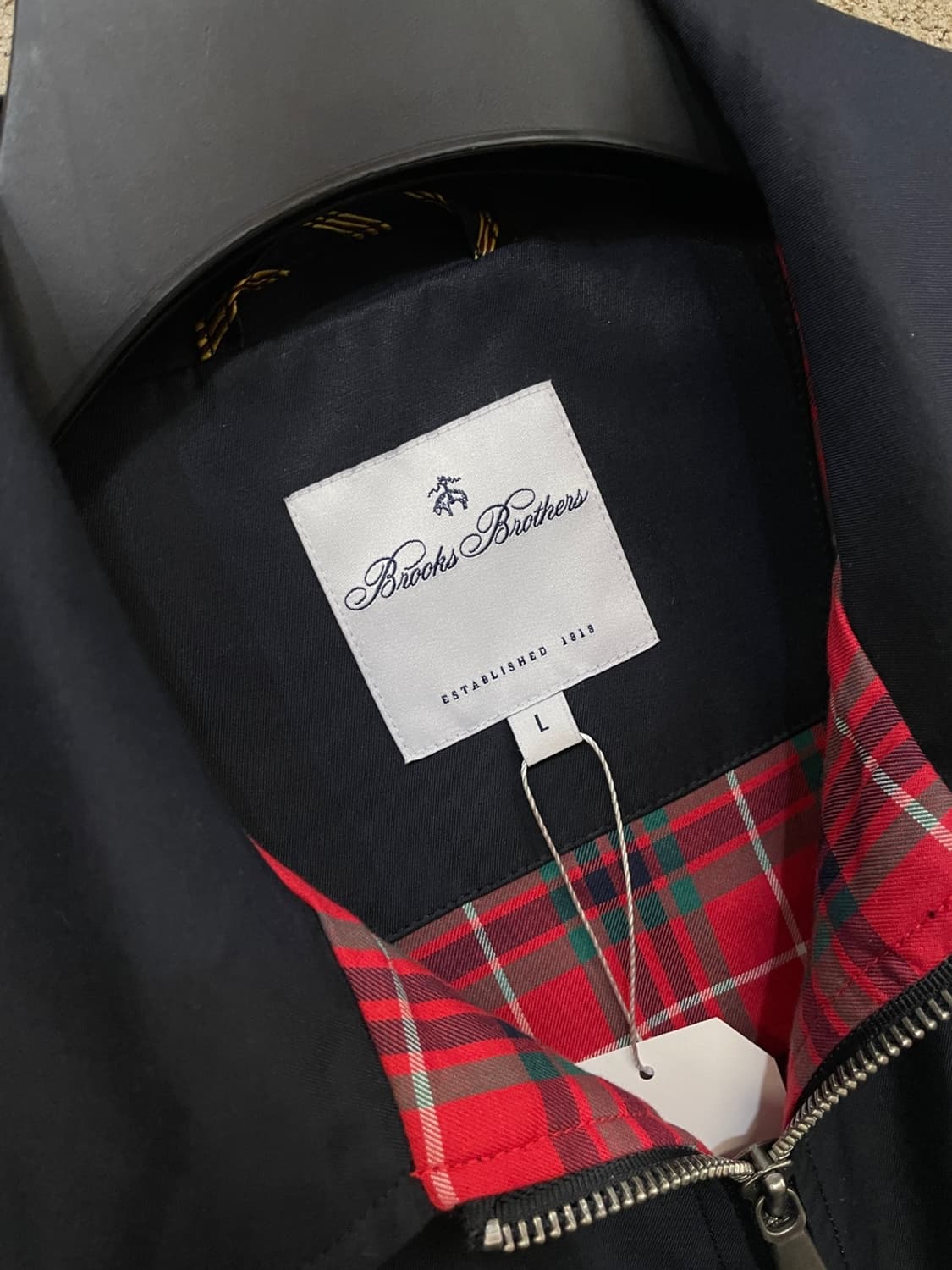 브룩스 브라더스 클래식 봄버 자켓 상품이미지5