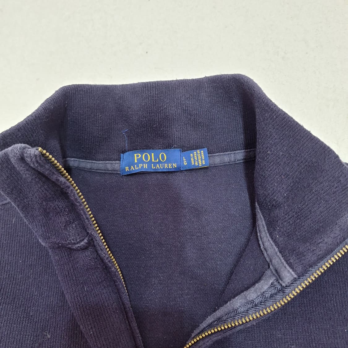 폴로랄프로렌  반집업티셔츠L 상품이미지2