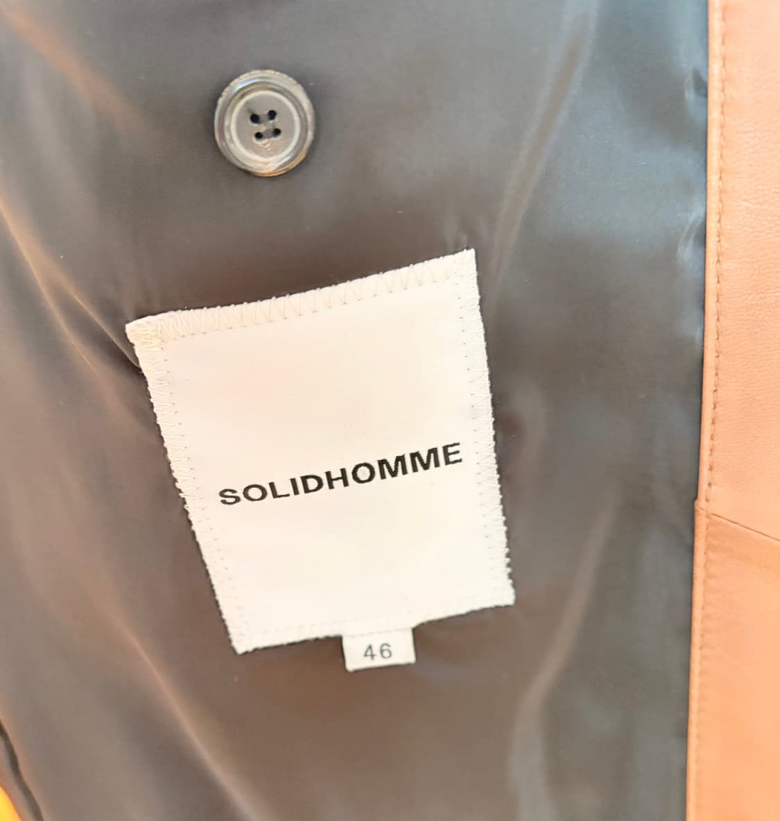 솔리드옴므 레더자켓(블레이저 스타일) 상품이미지3