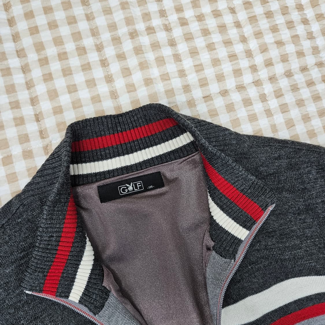 플레이보이 골프 방풍 집업 가디건 남자100 상품이미지2