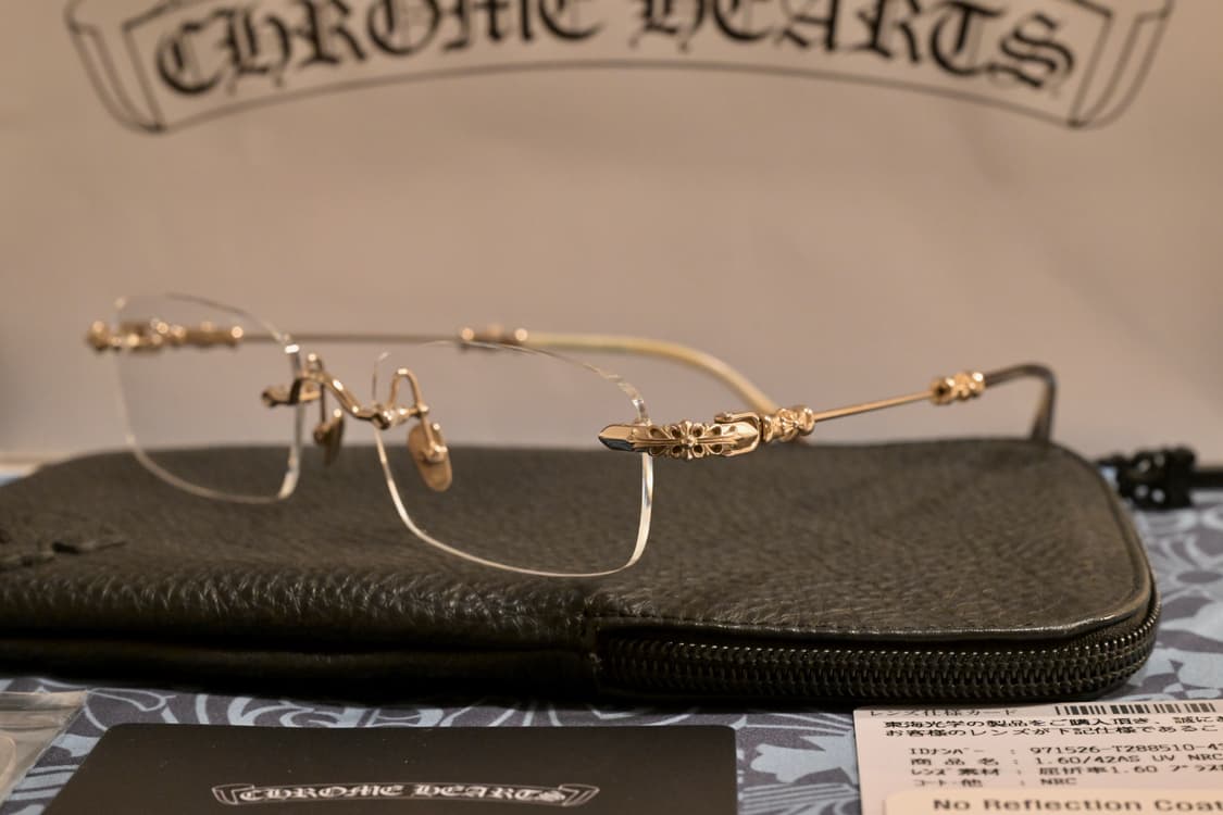 제니 크롬하츠 필스3 금테+토카이NRC렌즈(리사·태양 착용) 상품이미지4