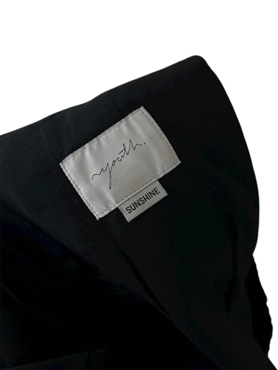 youth structured wide pants black flower 상품이미지9