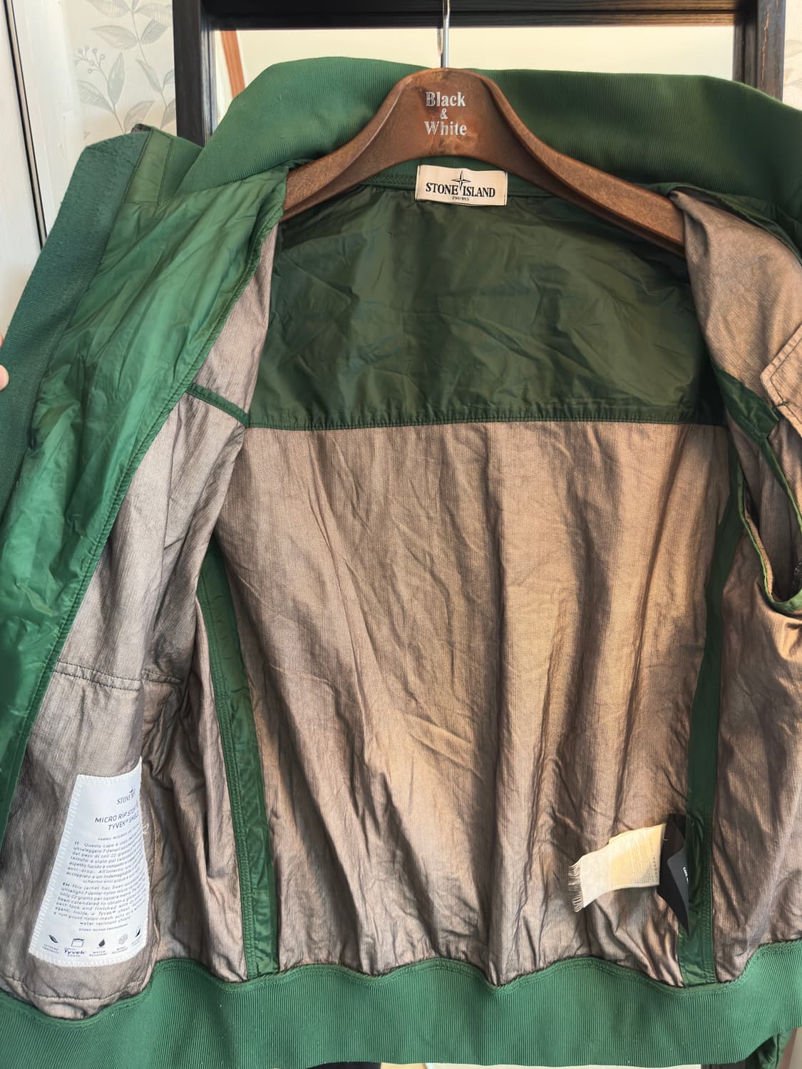 스톤아일랜드 그린 봄버 자켓 L (95-100) 상품이미지8