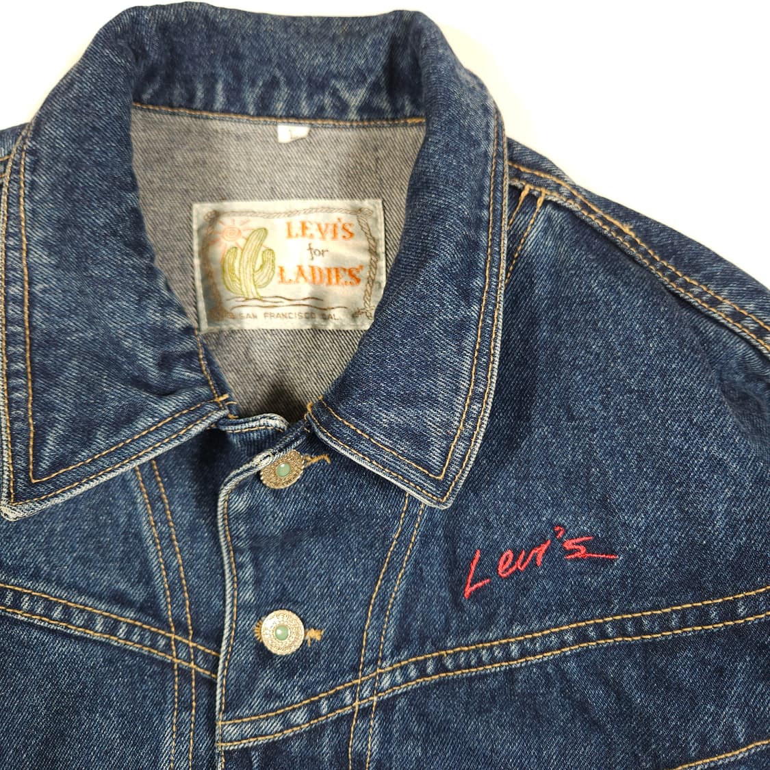 리바이스 데님 크롭 자켓  상품이미지3