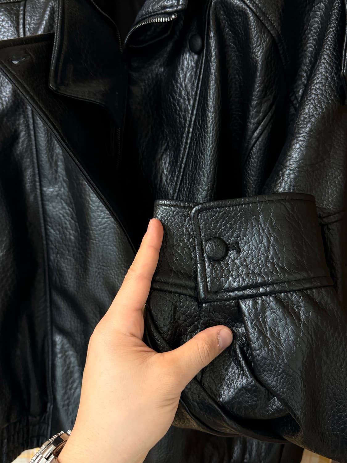 자라 레더자켓 XL 상품이미지4