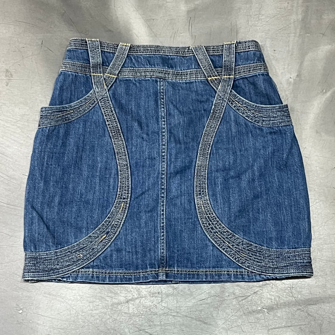  츠모리 치사토 y2k 데님 스커트 y16402 상품이미지2