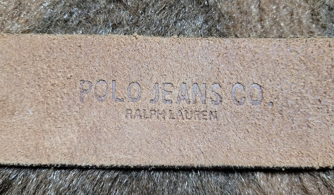 폴로 랄프로렌 통가죽 히피 스타일 벨트 상품이미지3