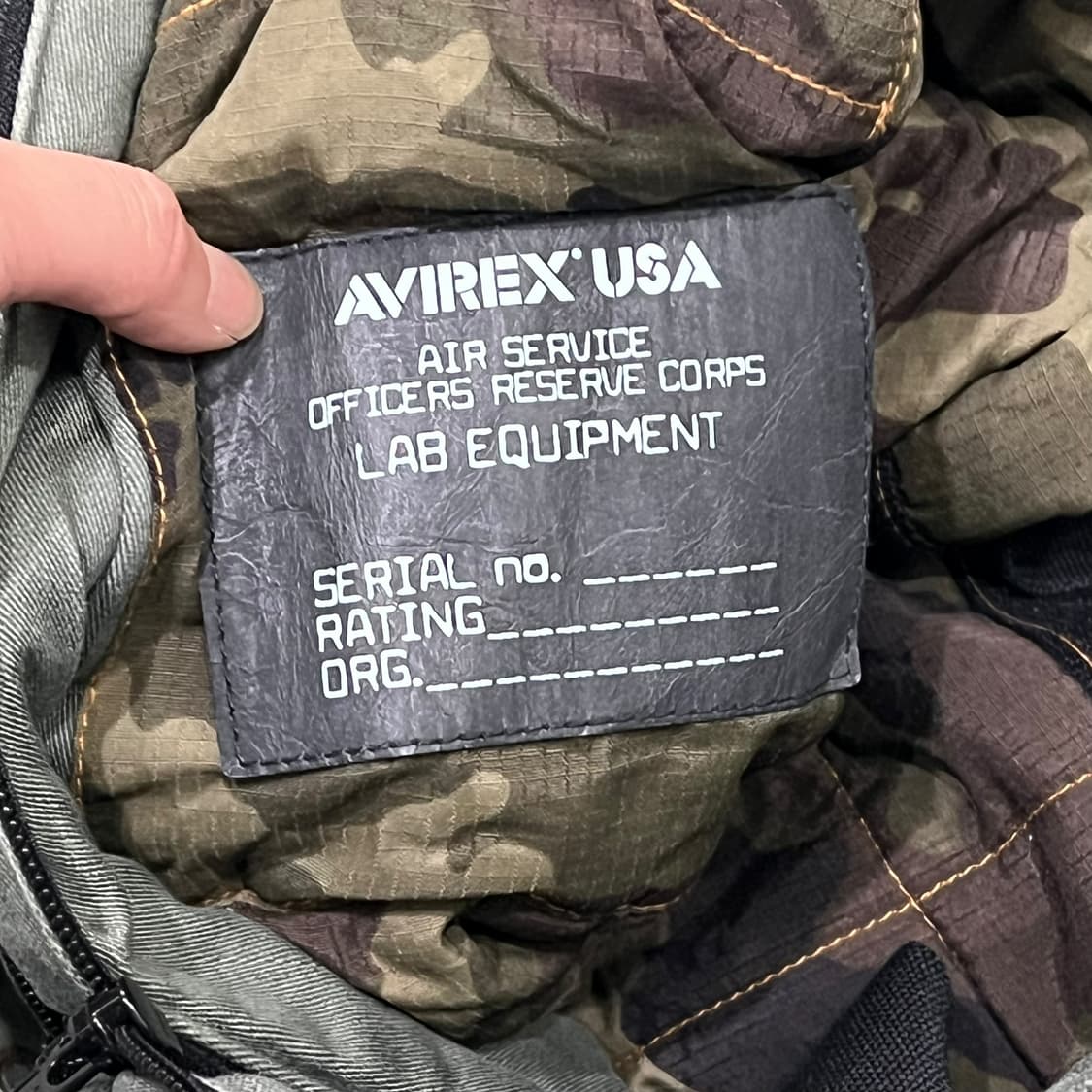 아비렉스 밀리터리 야상자켓 s08075 상품이미지10