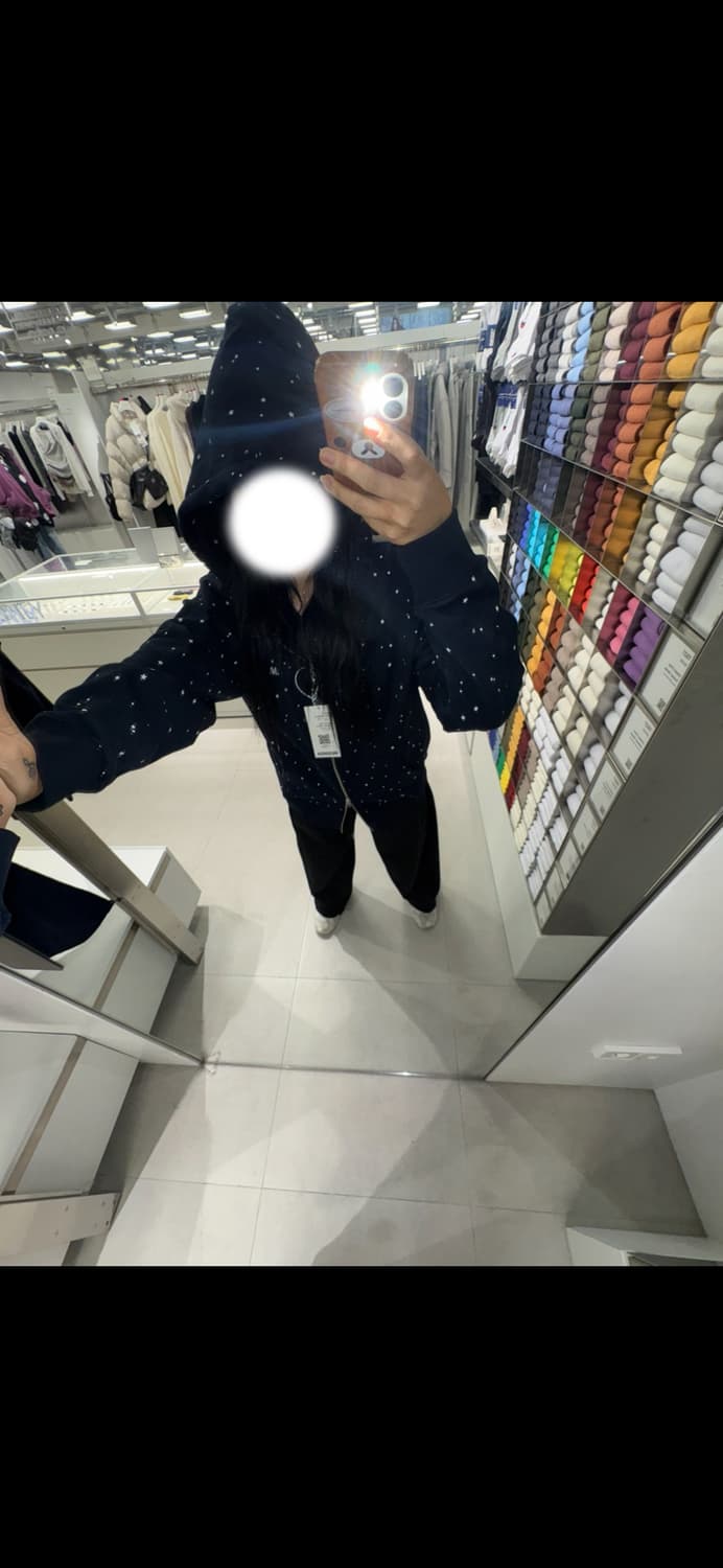 엘엠씨 별 후드집업 네이비 상품이미지4