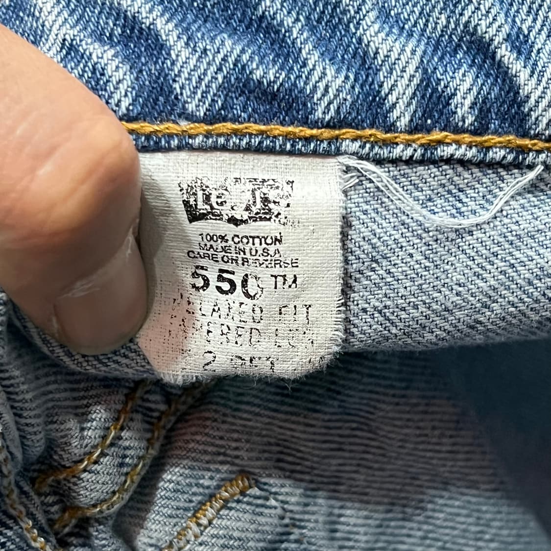  USA 리바이스 550 데님 팬츠 y14689 상품이미지6