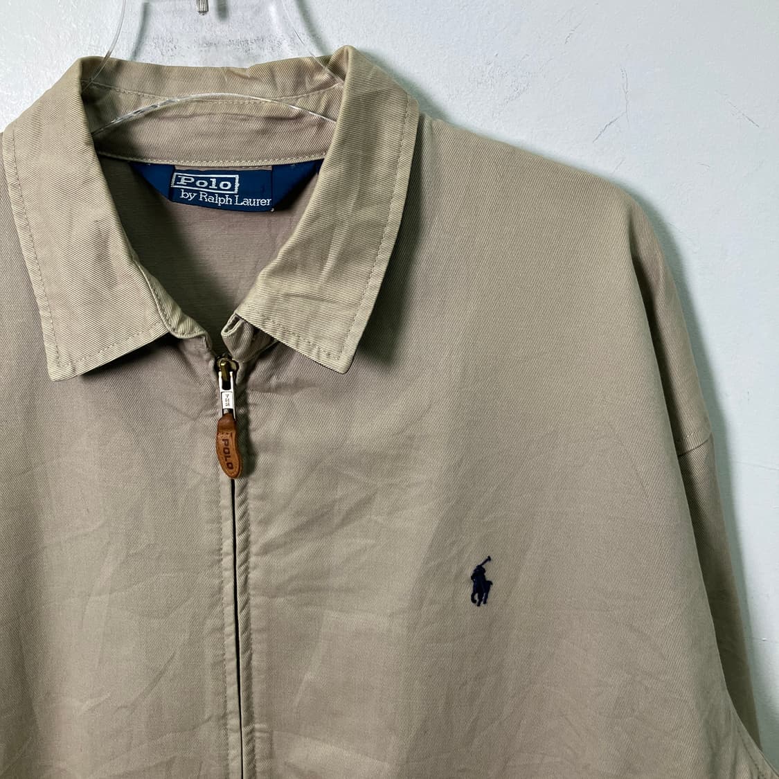 폴로 랄프로렌 베이지 베이포트 블루종 자켓 L 상품이미지4