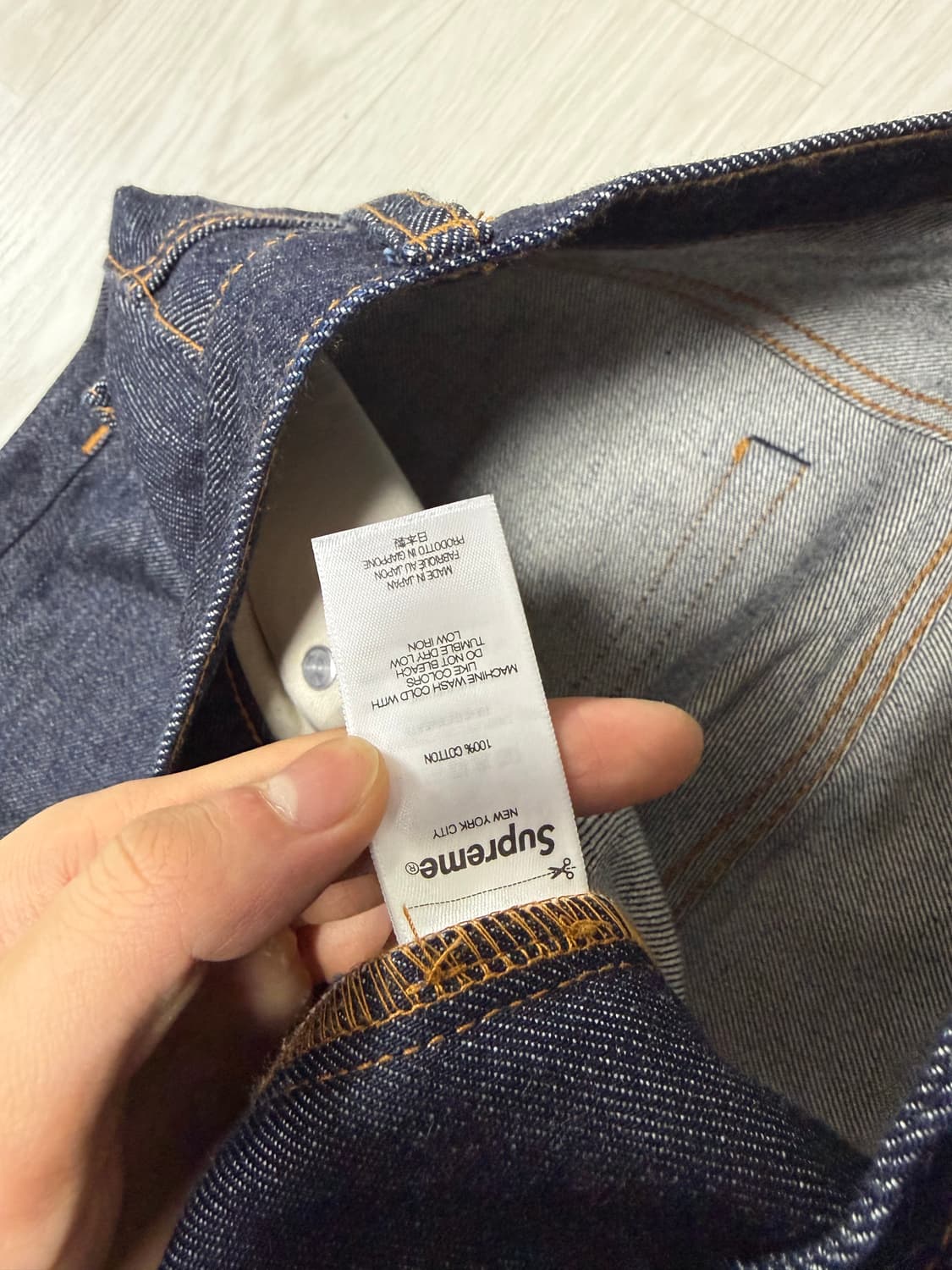 슈프림 배기 쇼츠 셀비지 30 25ss 상품이미지5