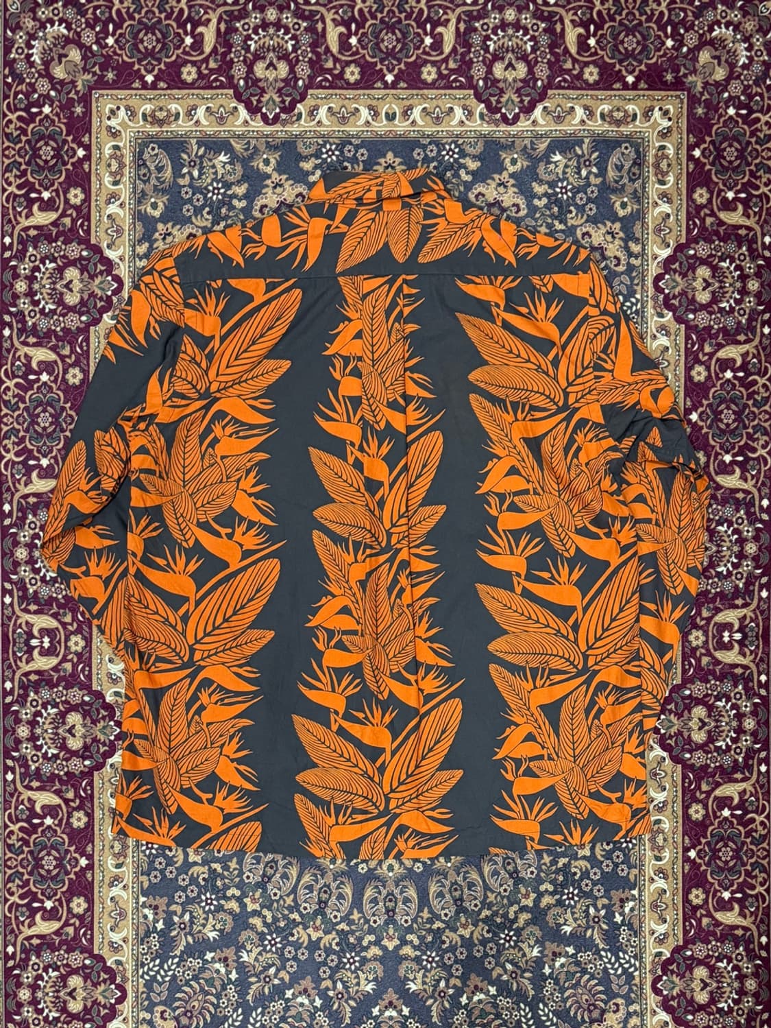Sun Surf 하와이안 긴팔셔츠 M 상품이미지8