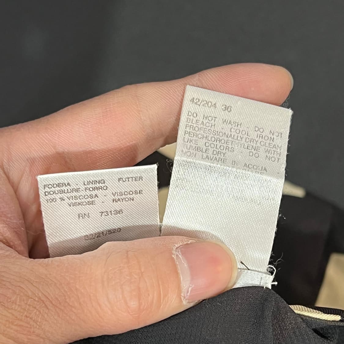  막스마라 패턴 실크 스커트 +명품감정서 y15754 상품이미지7