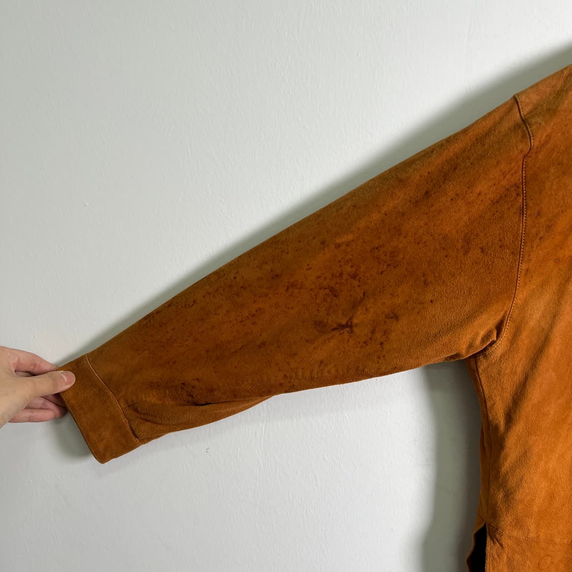 VTG 빈티지 브라운 스웨이드 셔츠 자켓 42 상품이미지6