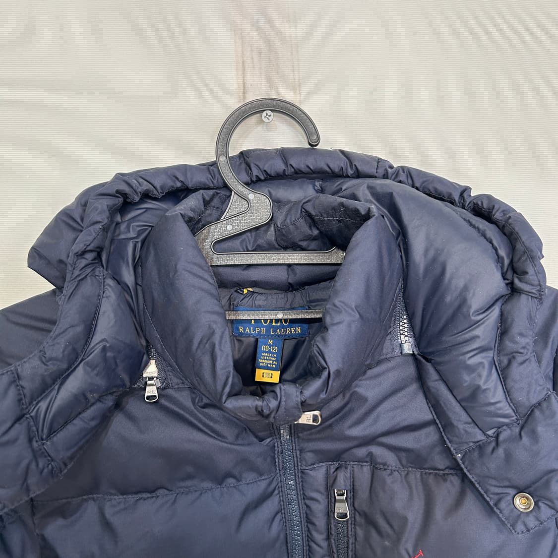 폴로 랄프로렌 키즈 덕다운 패딩 M 10-12 신형 상품이미지2