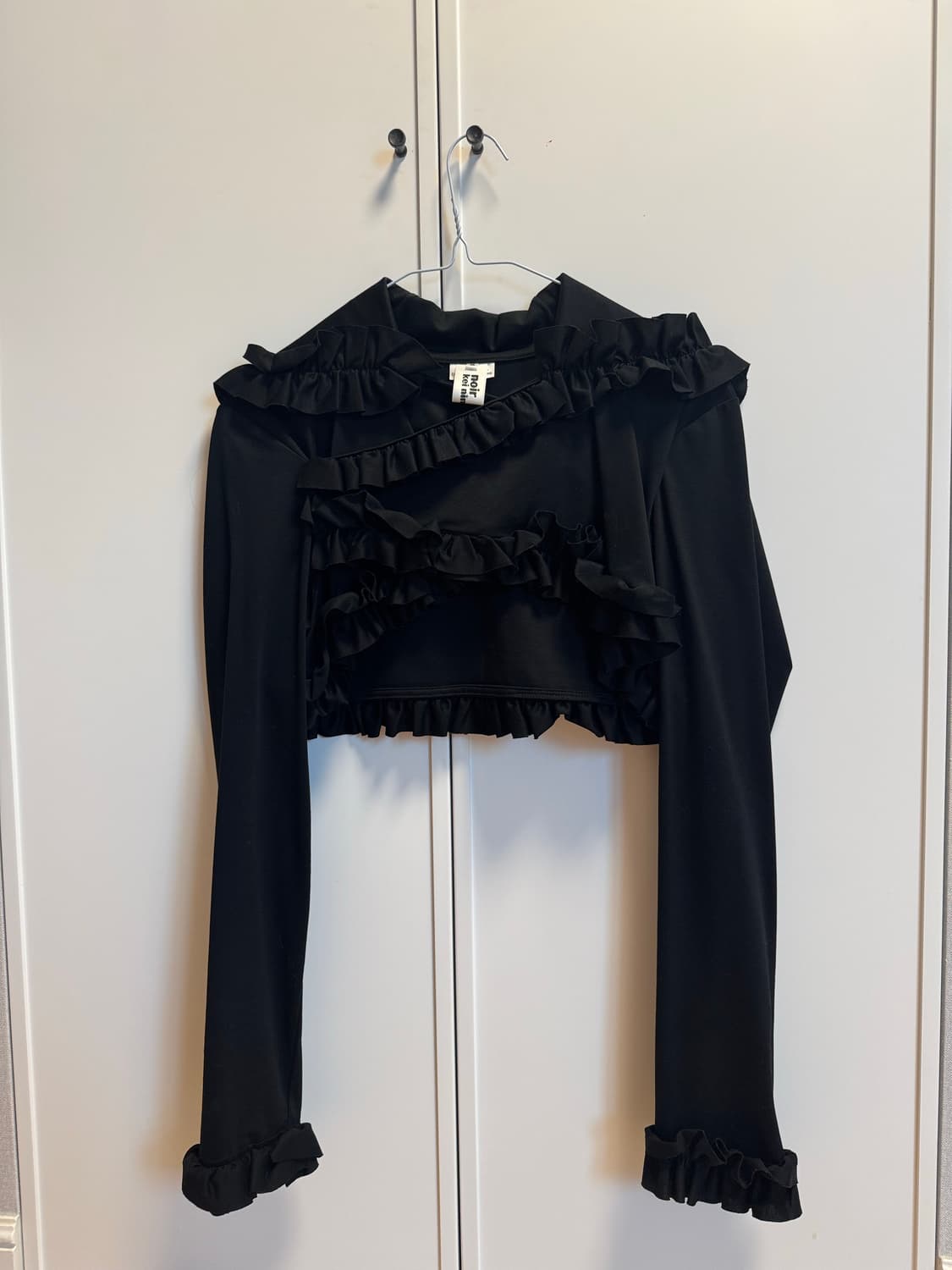 꼼데가르송 noir kei ninomiya 볼레로 탑 상품이미지2