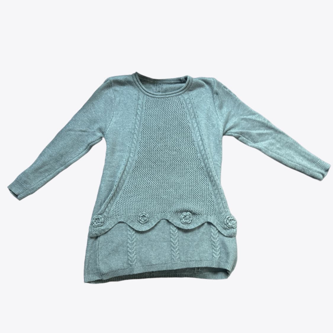 빈티지 하구미 모리걸 플라워 니트 상품이미지1