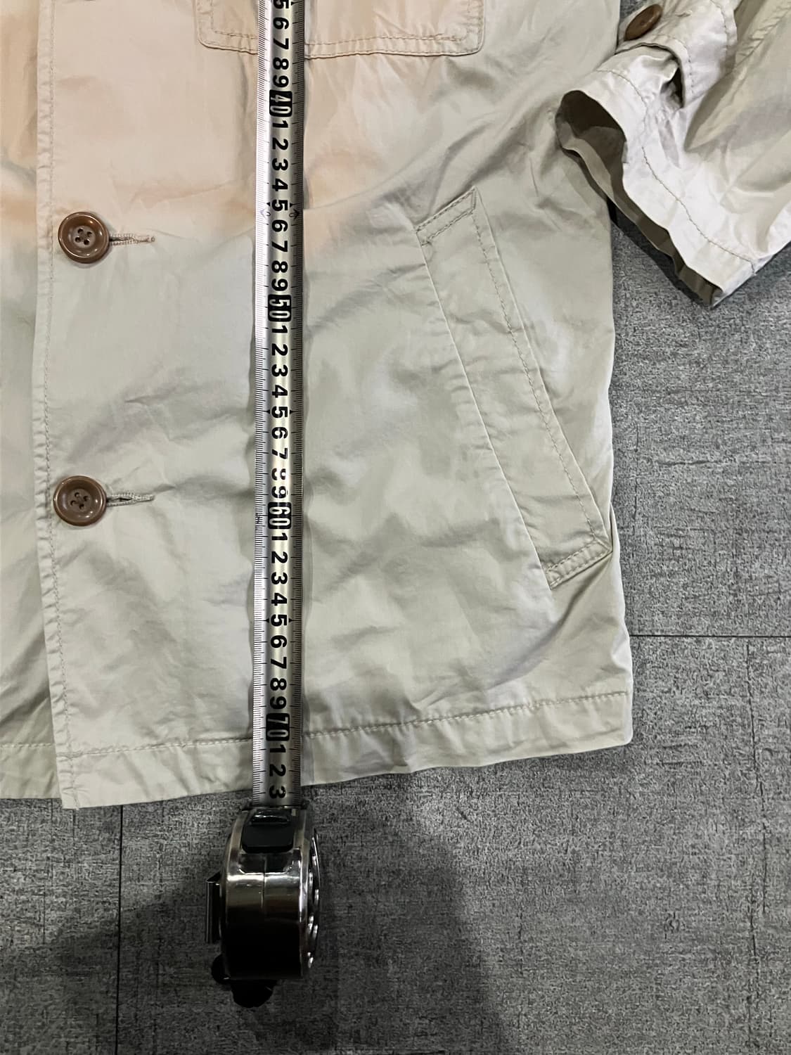 일본빈티지 올드스쿨아메카지 스트릿너드 사파리견장자켓 상품이미지3