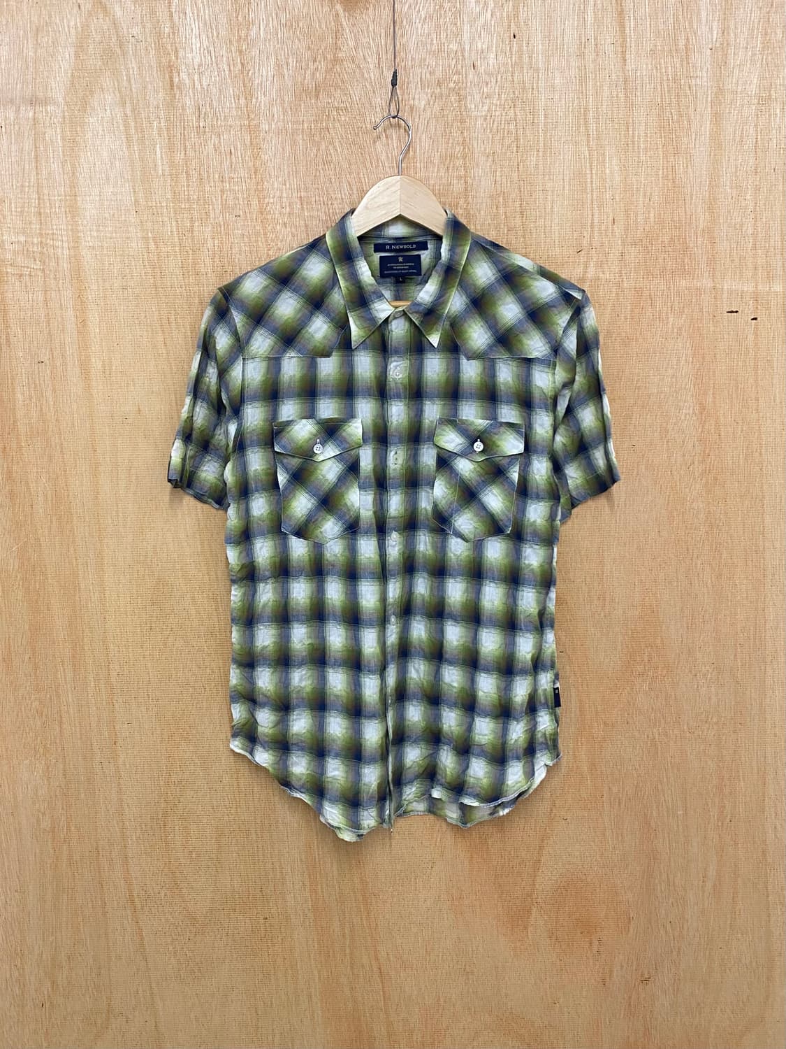 R. NEWBOLD ombre western shirts 상품이미지2
