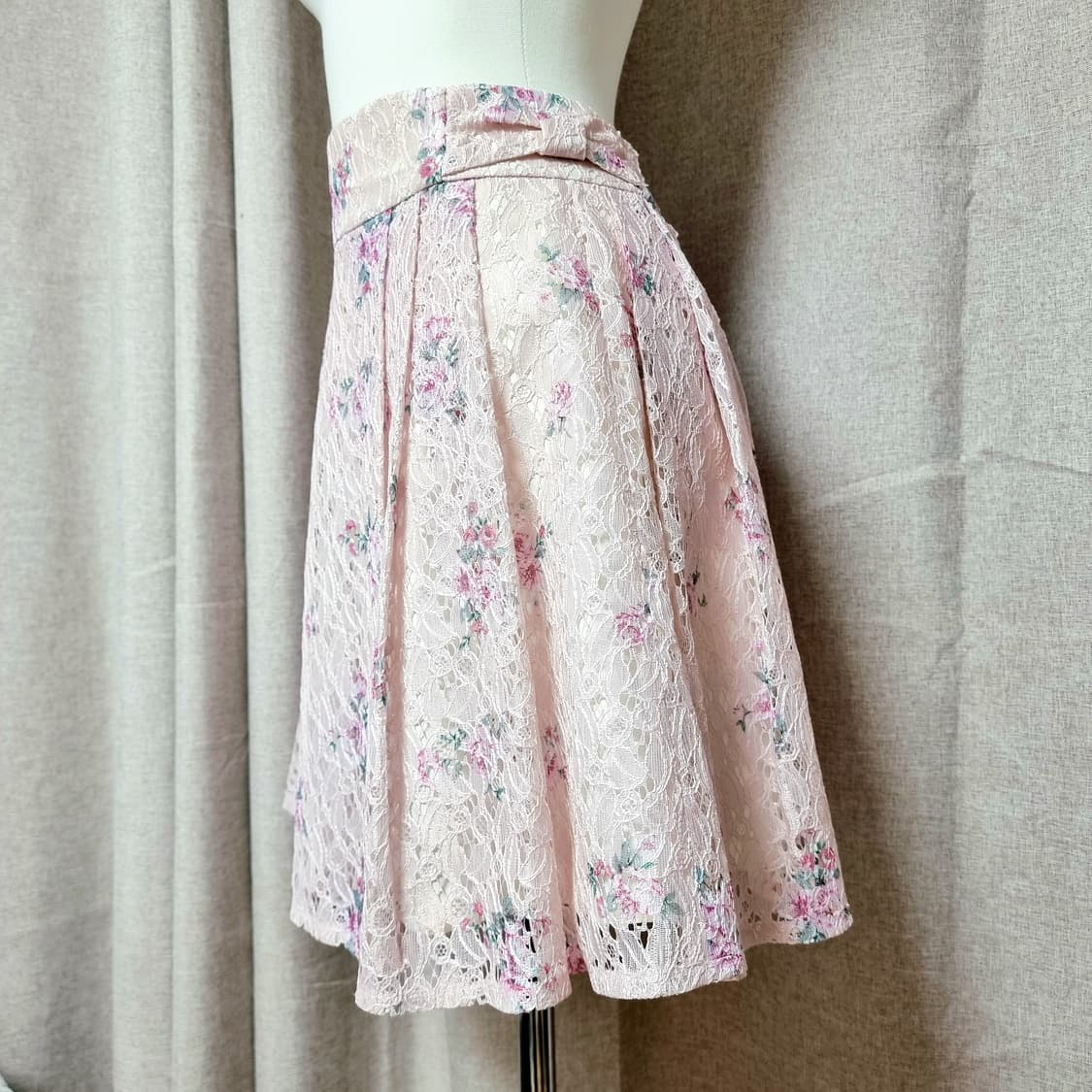 리즈리사 스커트 딸기우유 치마 (55) 1회착+손세탁완료/준새상품 상품이미지6