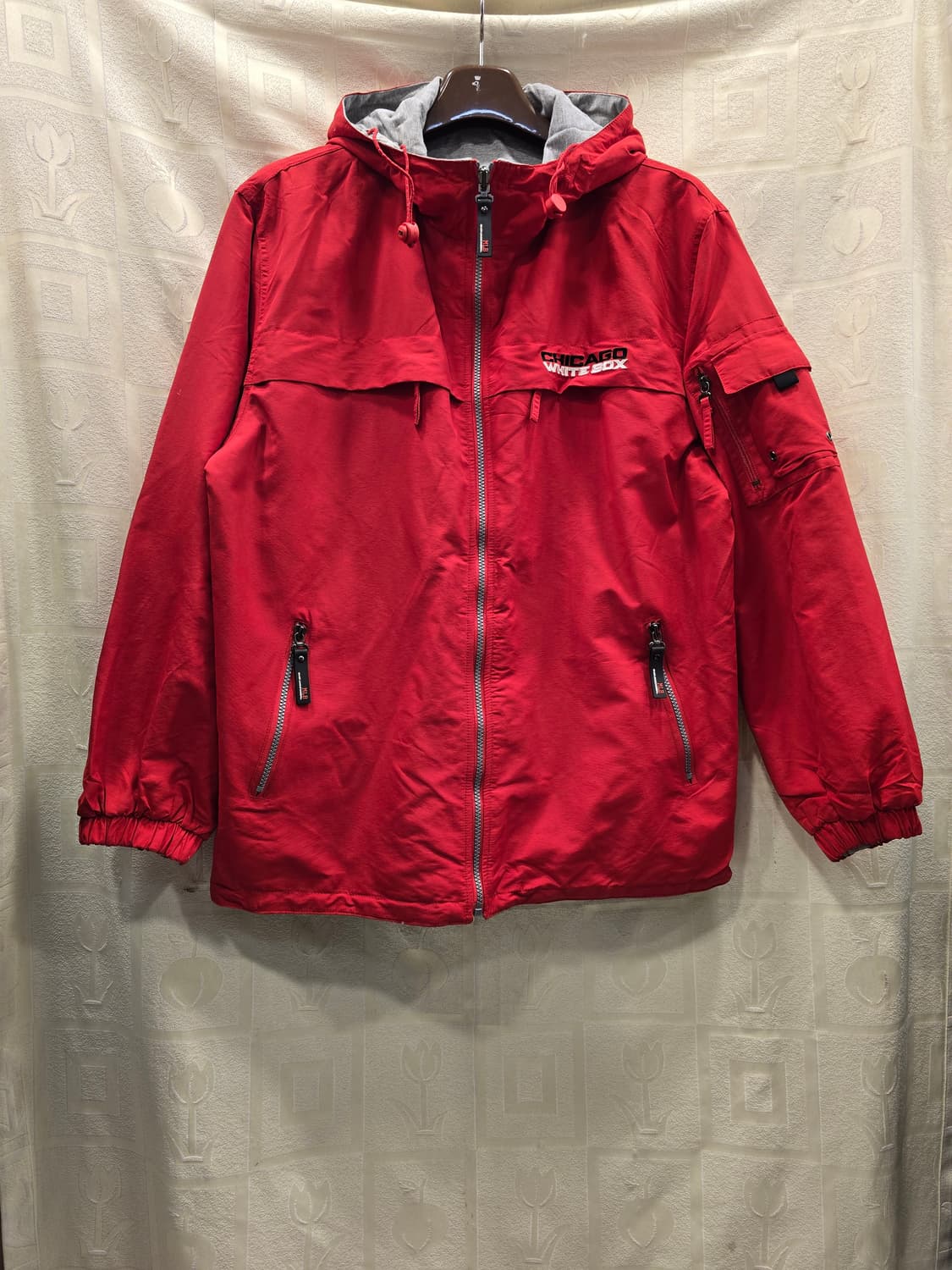 MLB 올드스쿨 양면 시카고 화이트삭스 바람막이 점퍼 100 상품이미지2