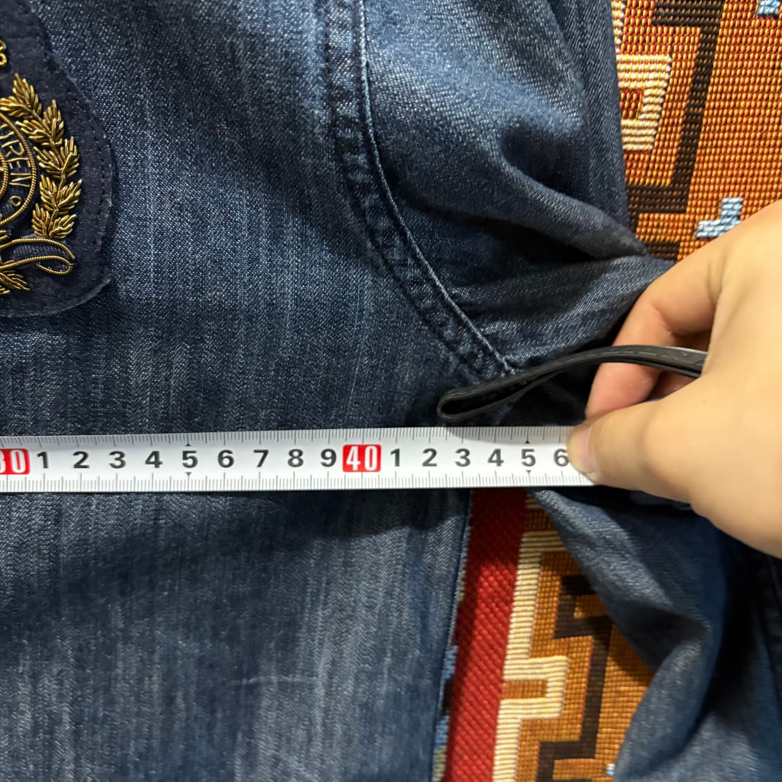 폴로 랄프로렌 빈티지 데님 셔츠 상품이미지6