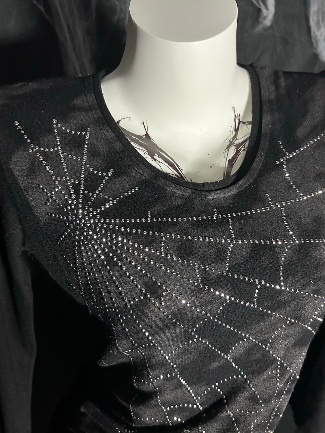 cubic webs shirring sleeve 상품이미지2