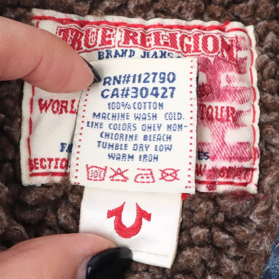 트루릴리전 쉐르파 트러커 데님자켓 상품이미지8