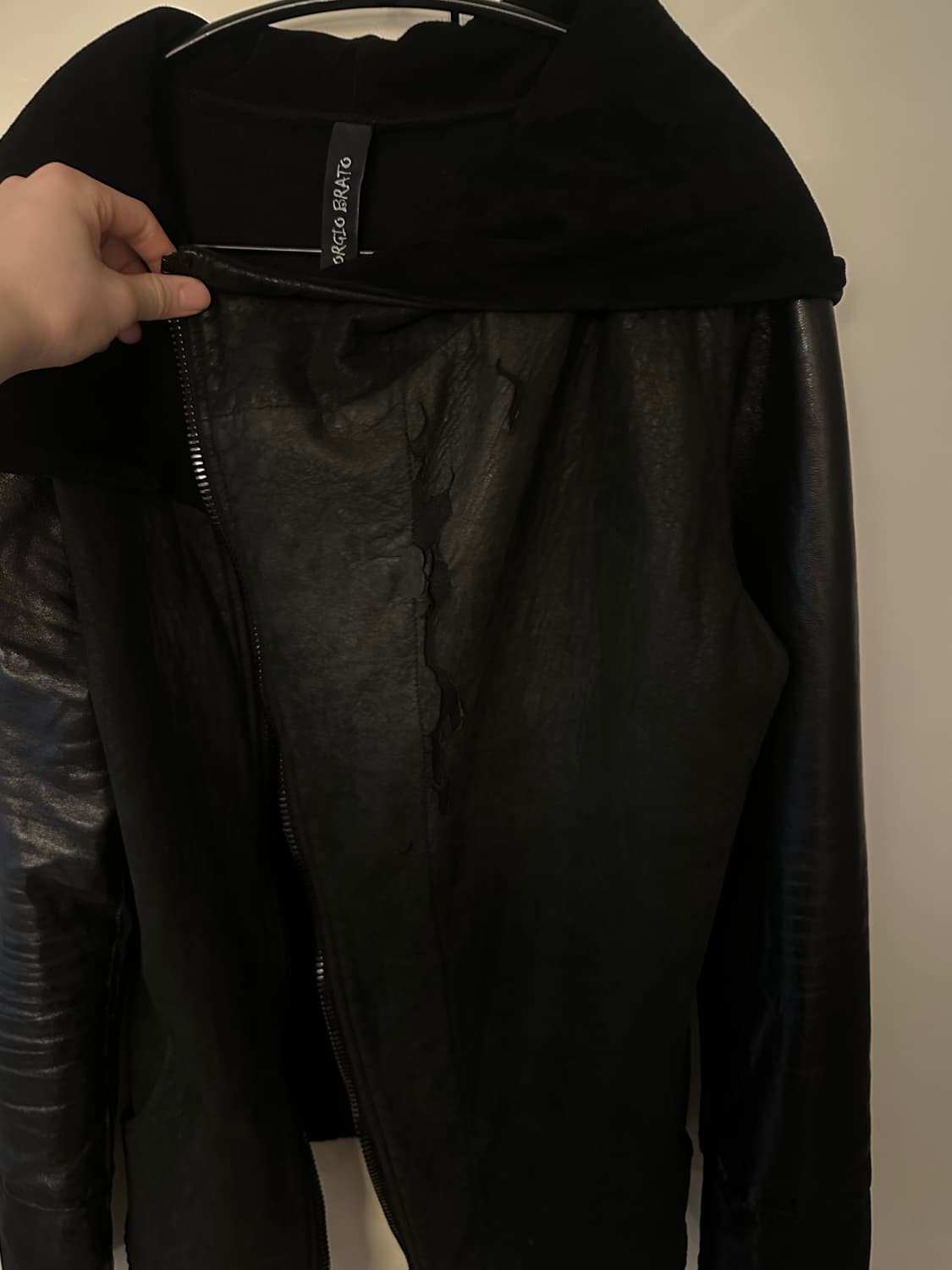 GIORGIO BRATO LEATHER JACKET 상품이미지5