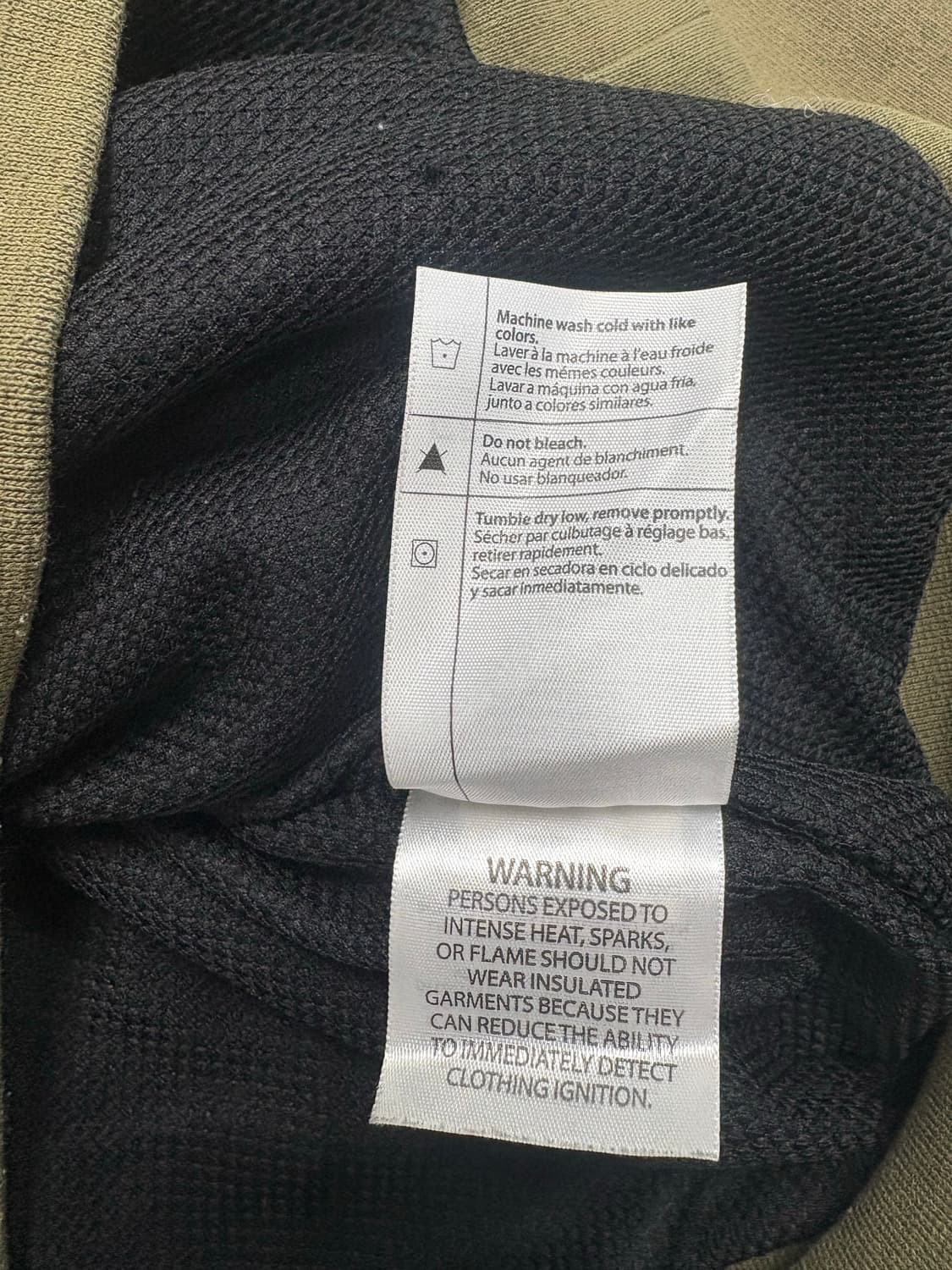 칼하트 후드집업 카키 상품이미지8